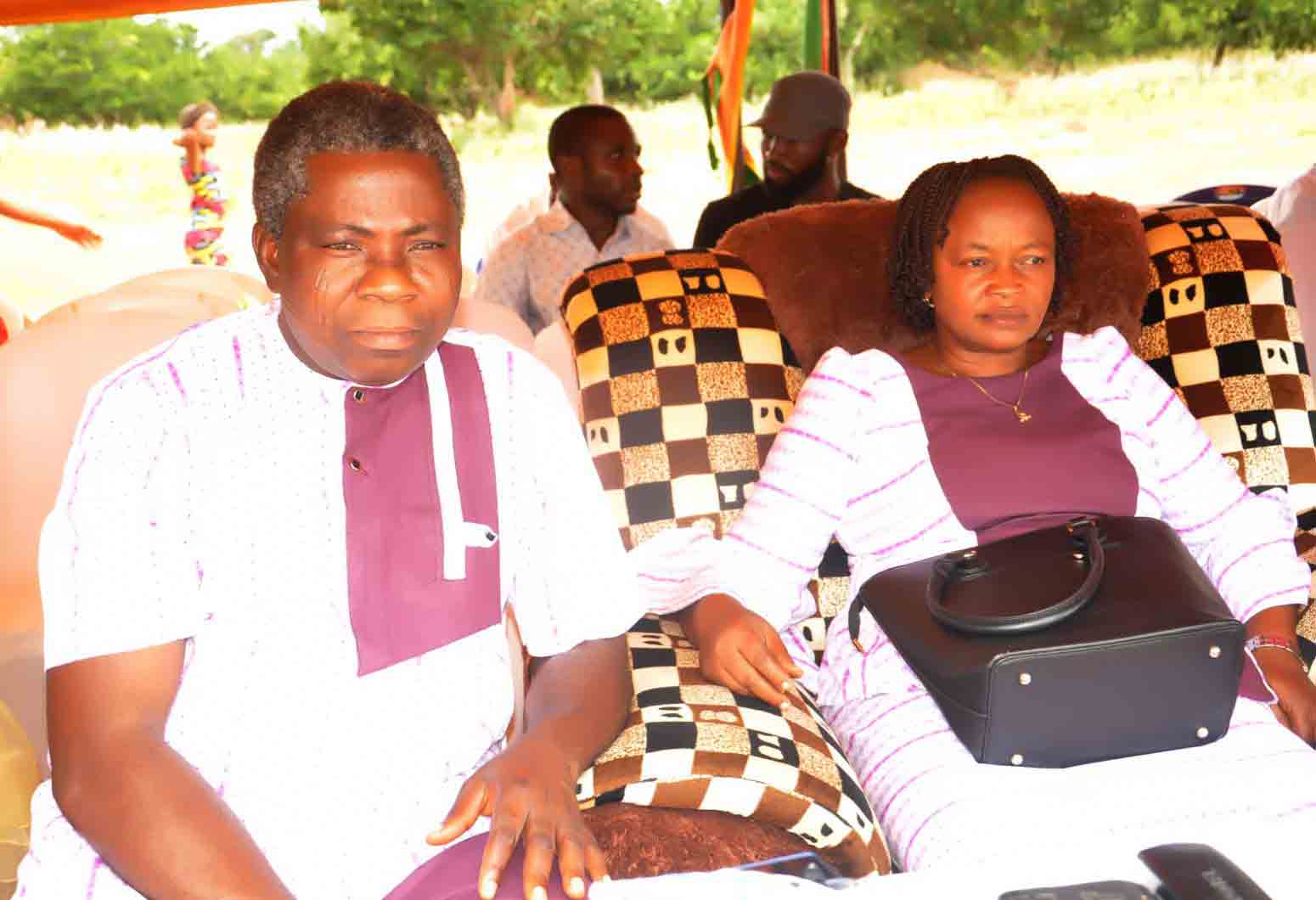 Pastor & Mrs. Apeh Emmanuel During the 2018 Graduation<